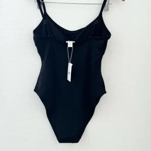 Andie Swim the Amalfi Eco Nylon One Piece in Black S NWT - Picture 3 of 6